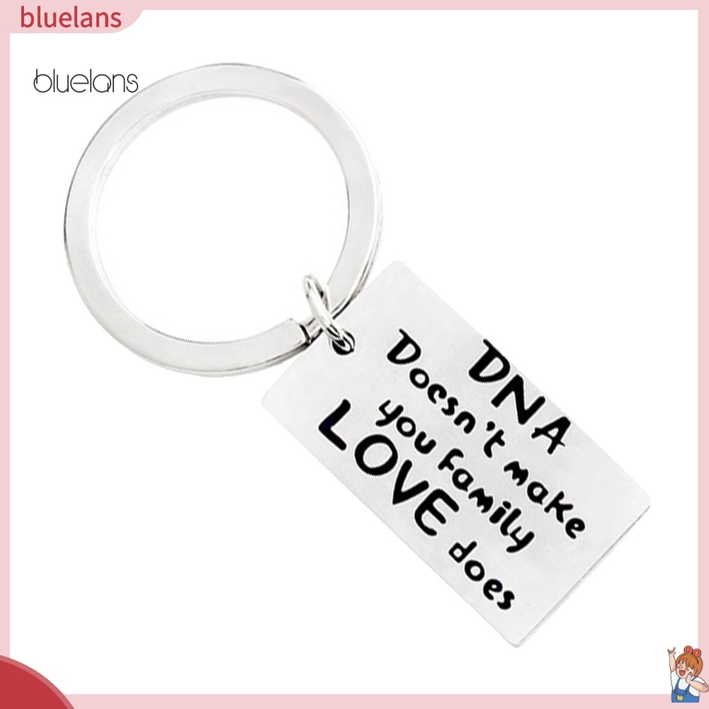 Móc Khóa In Chữ Thời Trang Dành Cho Gia Đình