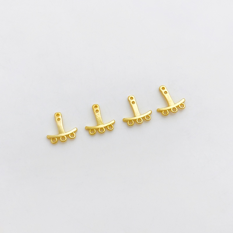 Dây Chuyền Mở Rộng Mạ Vàng 18K Đính Đá Zircon Nhiều Màu Sắc Có Khóa Càng Cua diy