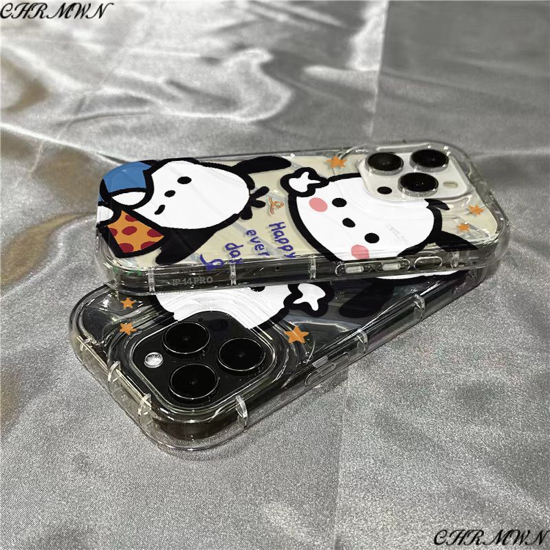 Ốp Điện Thoại Mềm Trong Suốt In Hình Chú Chó Pacha Dễ Thương Cho Iphone 11 / 14Promax / 81312 7 Xr