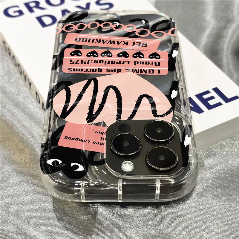 Ốp Điện Thoại Mềm Họa Tiết Trái Tim / Graffiti Dễ Thương Cho Iphone 8 Xr1312117Ốp Điện Thoại Trong Suốt Họa Tiết DHXG Dành Cho Iphone14promax Iphone14promax