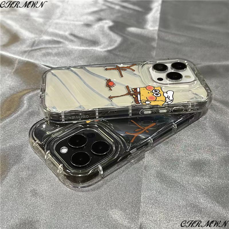 Ốp Điện Thoại Dẻo Trong Suốt Họa Tiết Hoạt Hình SpongeBob Cho Iphone Xr / 11 7 plus8iPhone14promax sins1312 / DWE9
