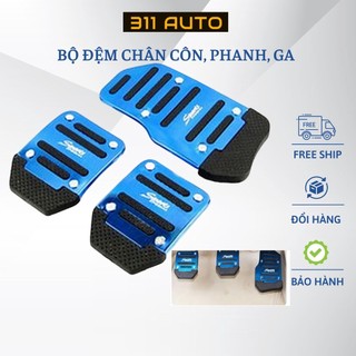 Bộ đệm chân côn phanh ga cho xe ô tô số sàn