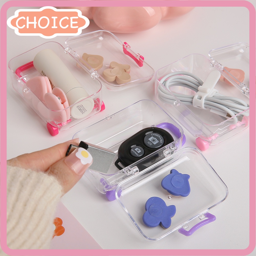 Túi Đựng Dây Cáp Sạc / Ví Tiền Hình Hoạt Hình Dễ Thương