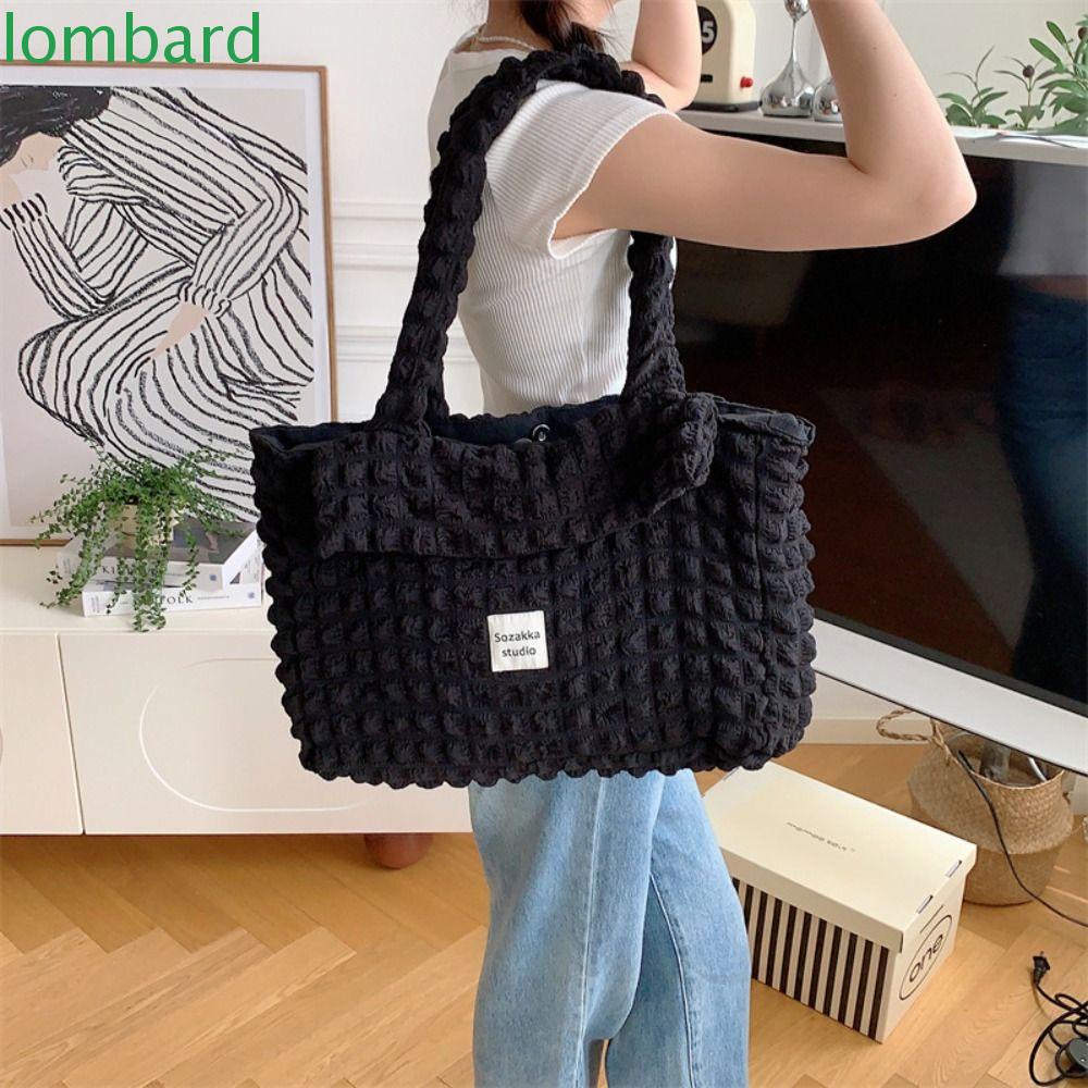 Túi Tote Đeo Chéo Vai Bằng Vải Cỡ Lớn Hình Đám Mây Thời Trang Cho Nữ