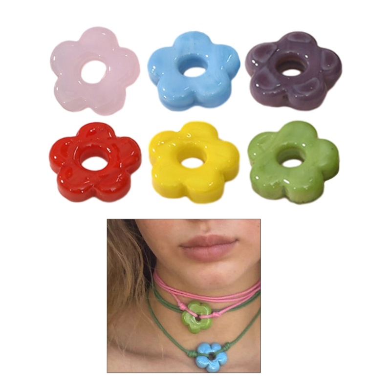 Mặt Dây Chuyền Khắc Hình Hoa Bằng Nhựa Resin Dùng Làm Trang Sức DIY Cho Nữ