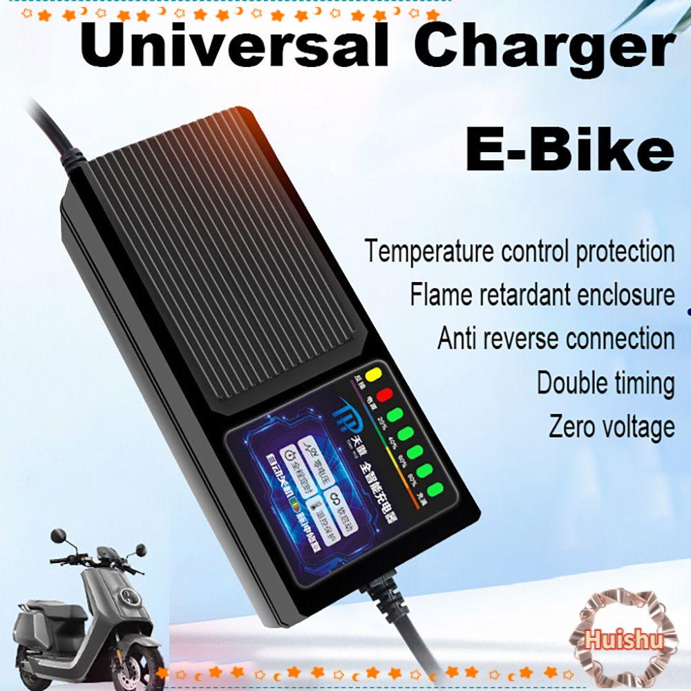 HS Bộ Sạc Pin Lithium Hình Tam Giác Cho Xe Đạp