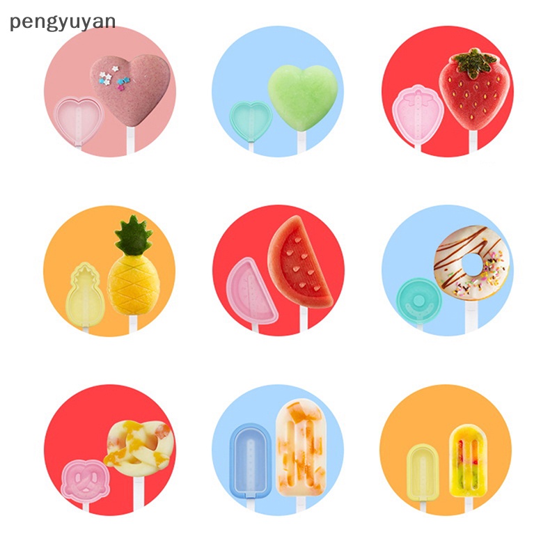 Khuôn Làm Kem Que Có Thể Tái Sử Dụng Tiện Lợi