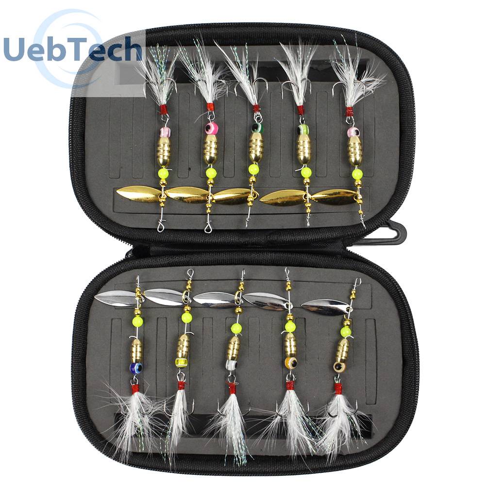 Mồi Giả Câu Cá Bằng Kim Loại Có Móc