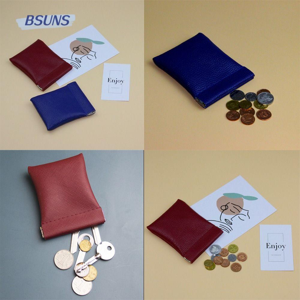 BSUNS Set 3 Túi Da PU Mini Đựng Tai Nghe / Chìa Khóa Cho Bé Gái