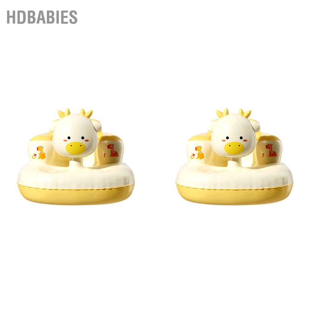 [Nóng Bán] Ghế Hơi Tập Ngồi Cho Bé, phù hợp cho bé, Ghế Tầng Cho Bé Có Thể Gập Lại Di Động Bơm Hơi Nhựa Chống Trơn Trượt Hoạt Hình Hươu Dễ Thương Hỗ Trợ Sofa Trẻ Sơ Sinh HDbabies
