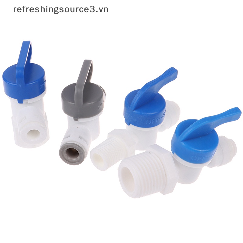 Đầu Nối Van Bi 1 / 4 &quot;REFRE3} Cho Hệ Thống Tưới Nước osmosis {refreshingsource3.vn}