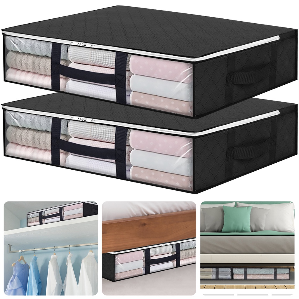 [Hàng Có Sẵn] Hộp Đựng Chăn Ký Túc Xá Khung Thép Phân Loại Chống Thấm Nước