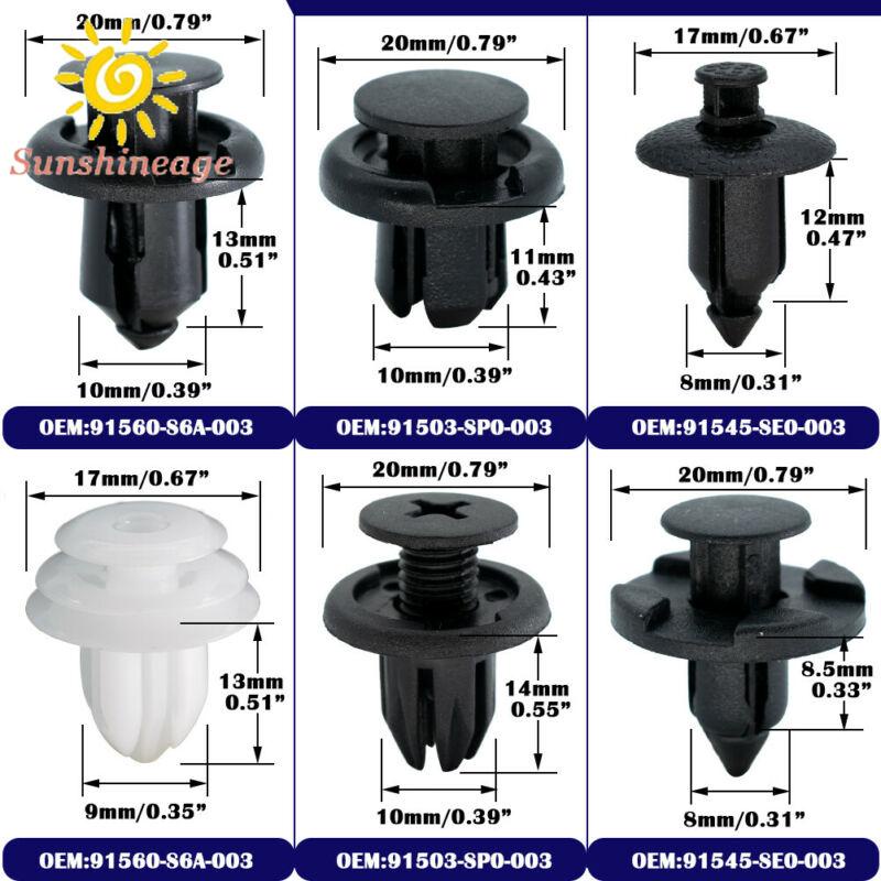 Set 180 Đinh Tán Phụ Tùng Thay Thế Chuyên Dụng Dành Cho Ô Tô HONDA CIVIC ACCORD