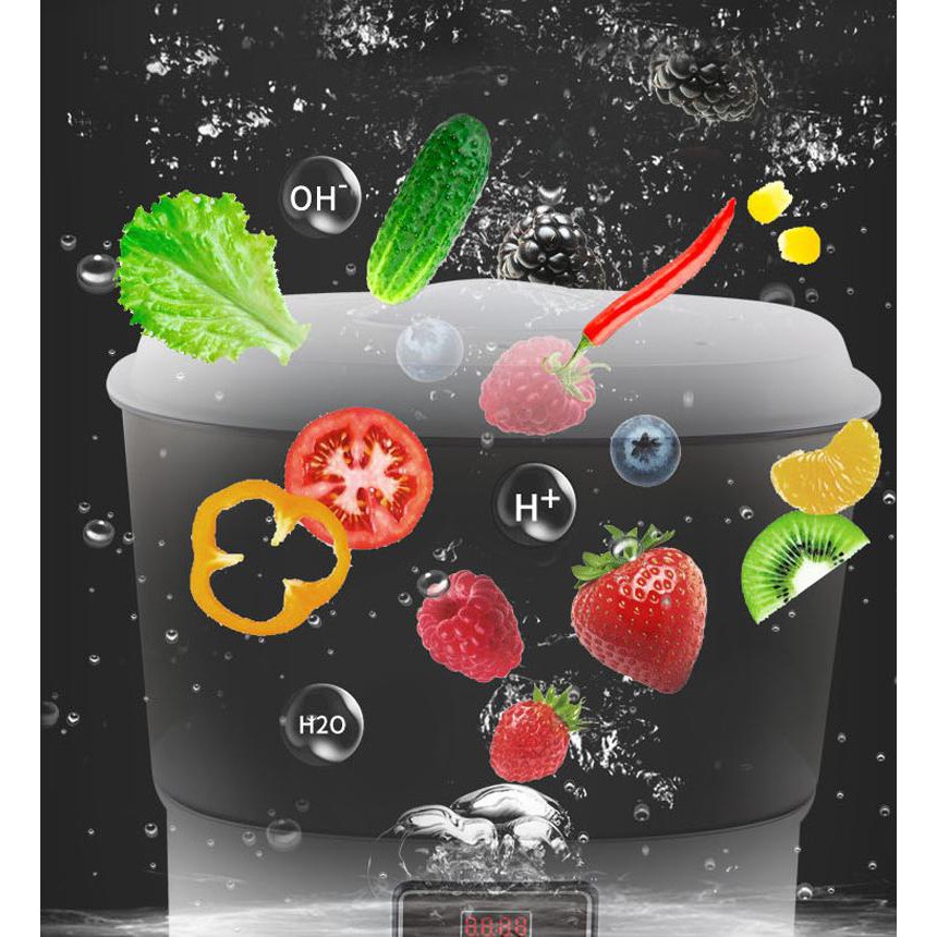 Máy rửa thực phẩm rau củ quả khử trùng ozone 10L Taiwan Fresh - SUPPERDECOR