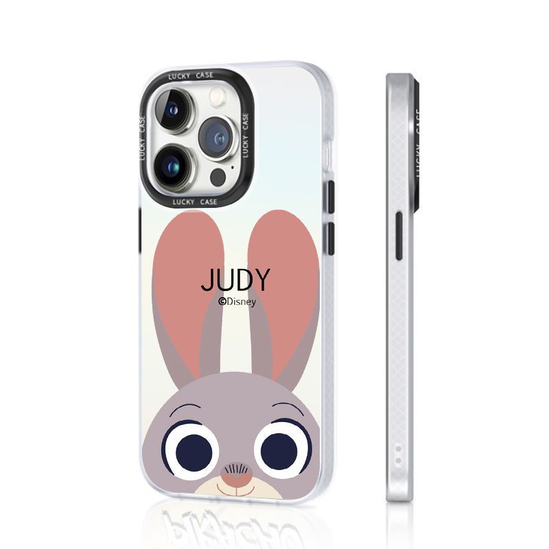 Ốp Điện Thoại Màu Laser Họa Tiết Thỏ Dễ Thương Cho Iphonexr12678Plus 1314 KQ8Z