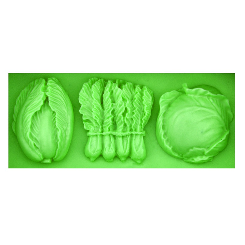 Khuôn silicone Làm Bánh DIY Hình Rau Củ Quả Trái Cây