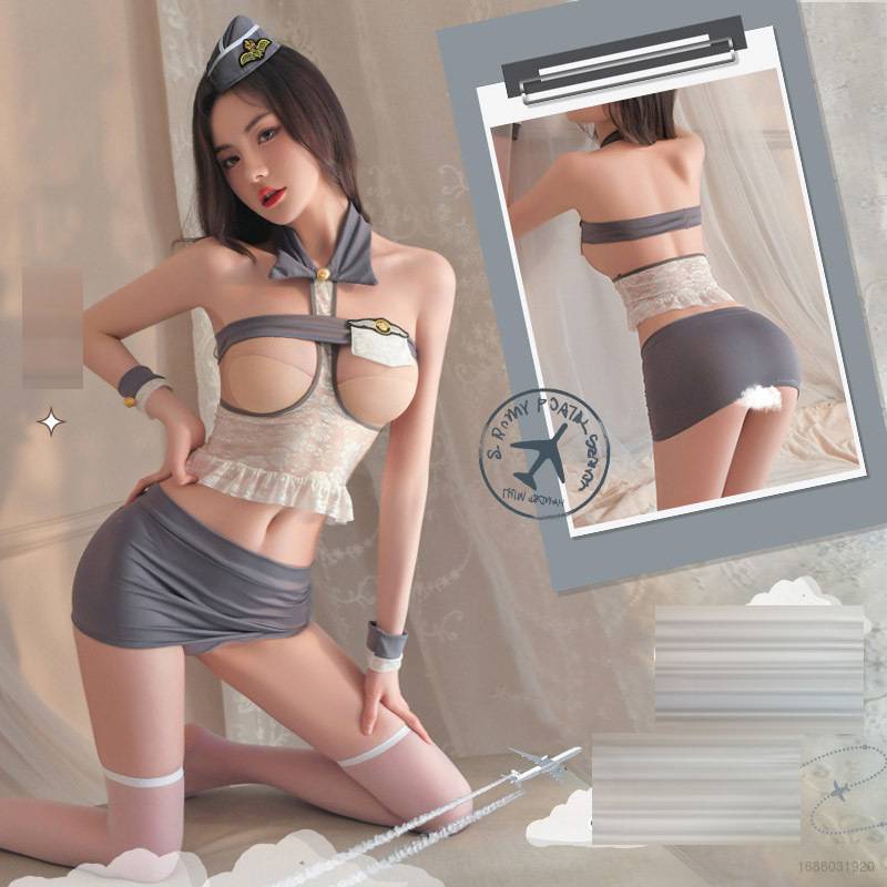 Bộ Đồ Ngủ Hóa Trang Nhân Vật Nữ Chuyến Bay Gợi Cảm Quyến Rũ BY5 YB5