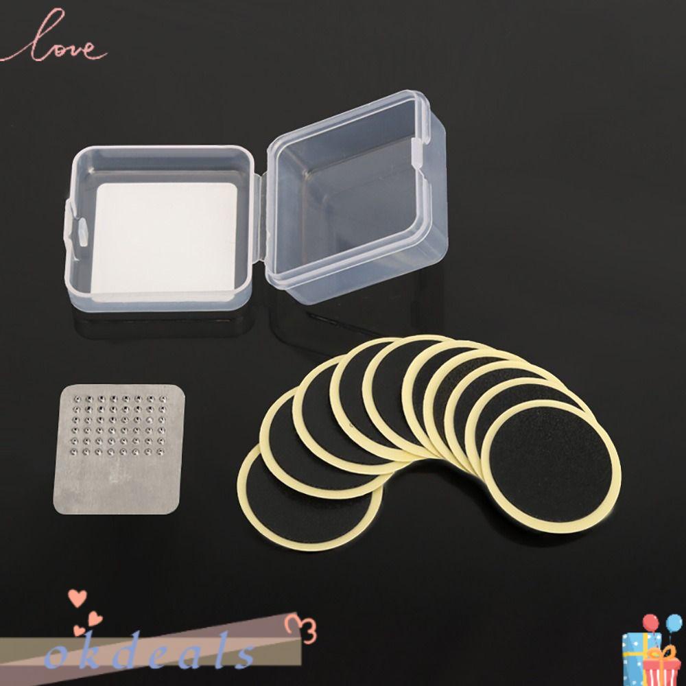 OKDEALS Bộ Miếng Vá Lốp Xe Đạp Không Keo Siêu Bền Tiện Dụng