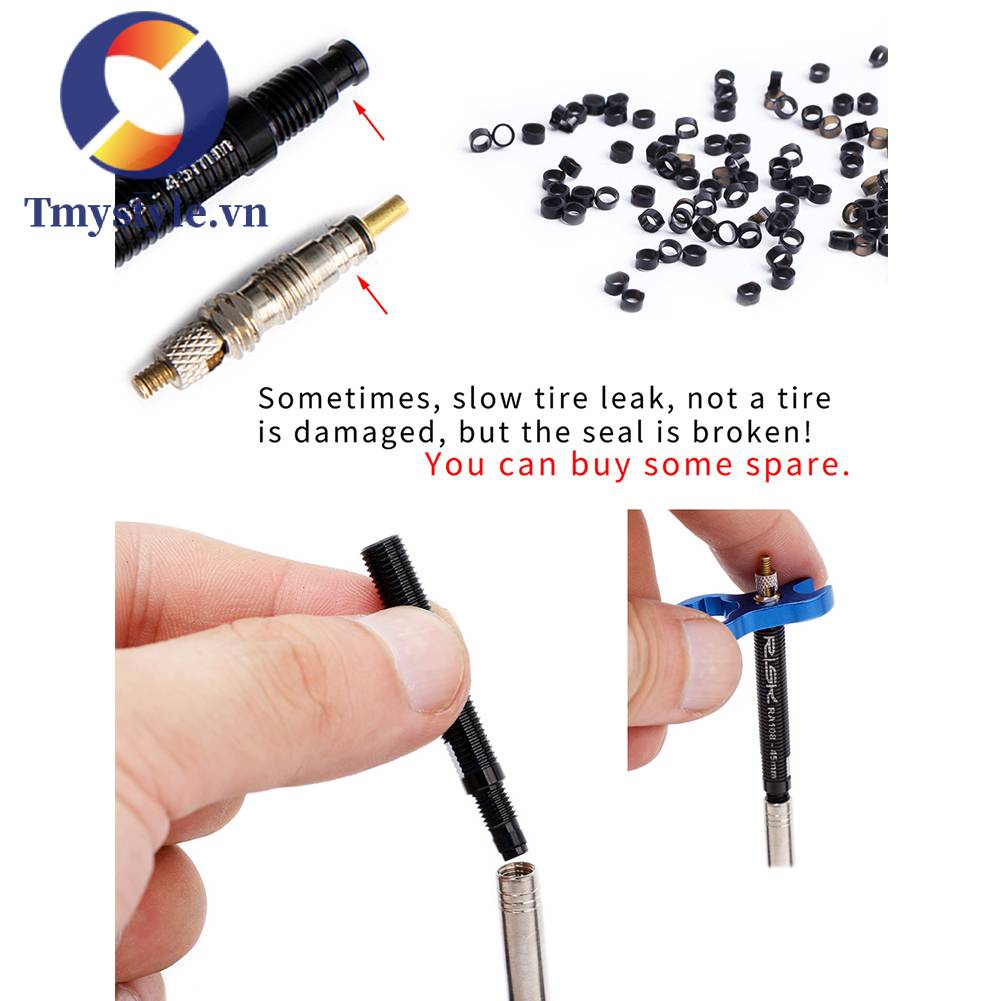 Bộ 2 Ống Nối Dài Van Lốp Xe Đạp 45mm