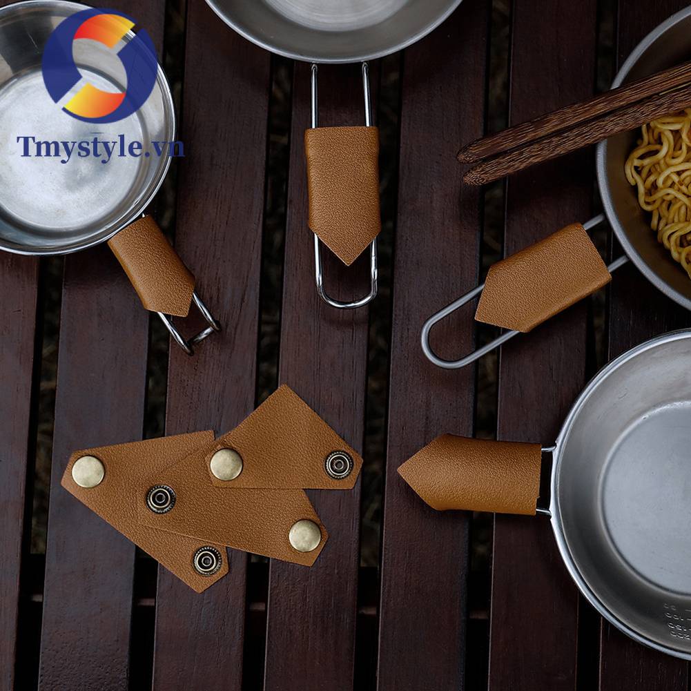 Vỏ Bọc Tay Cầm Bằng Da Hình Tam Giác Cho Cốc Sierra