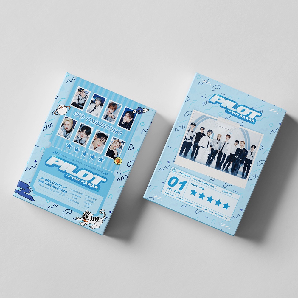 Hộp 55 Ảnh Lomo Card Nhóm Nhạc Stray Kids