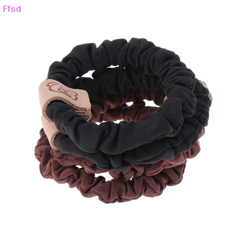 Bộ 5 Dây Buộc Tóc Cao Su Co Giãn Phong Cách Hàn Quốc Cho Nữ