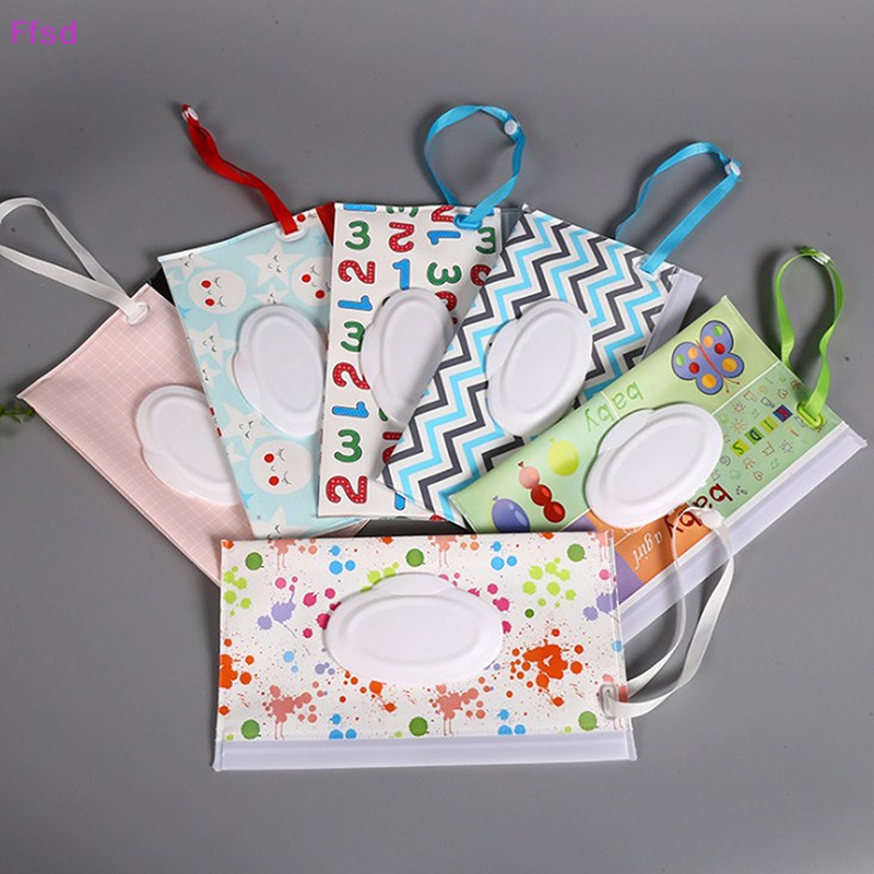 {Ffsd} Túi Đựng Khăn Giấy Ướt Di Động Bằng Eva Có Thể Tái Sử Dụng Lau Chùi Dùng Tại Nhà * Bán Chạy