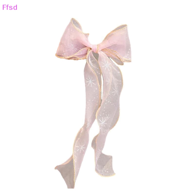 Kẹp Tóc Nơ Tua Rua Thời Trang Mùa Hè Cho Bé Gái