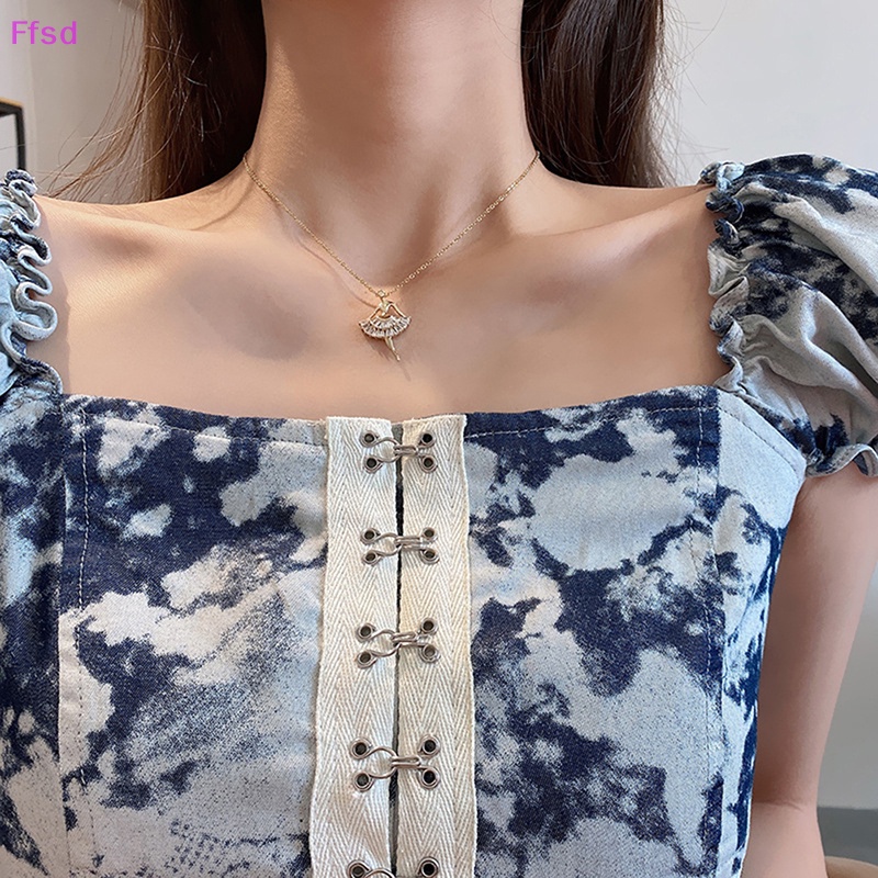 {Ffsd} Mặt Dây Chuyền Cô Gái Múa Ba Lê Tinh Tế Ngọt Ngào * Bán Chạy
