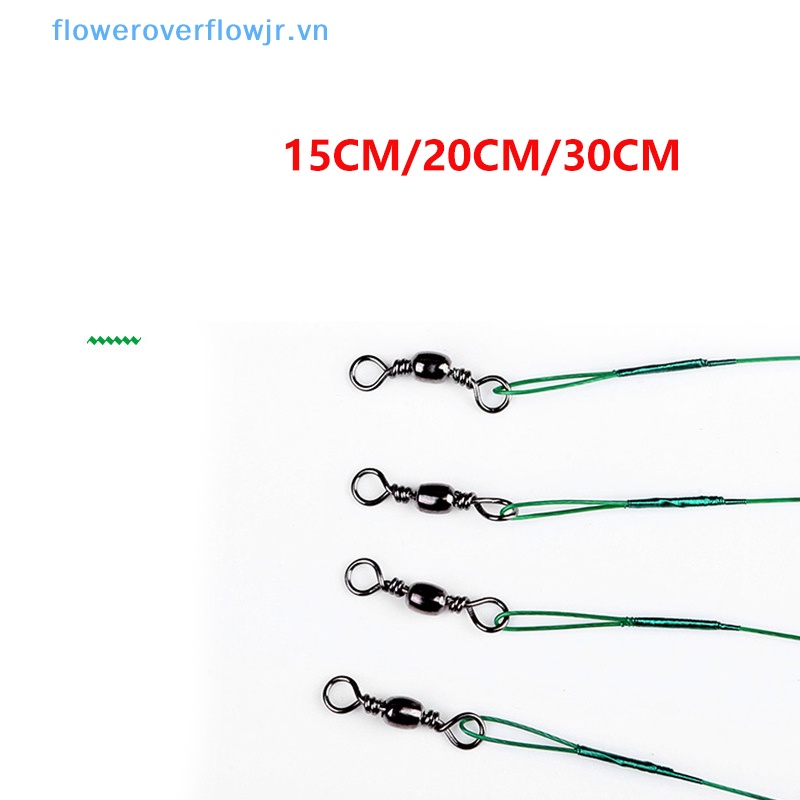 Set 10 Dây Câu Cá 15 / 20 / 30cm Chống Cắn Chuyên Dụng