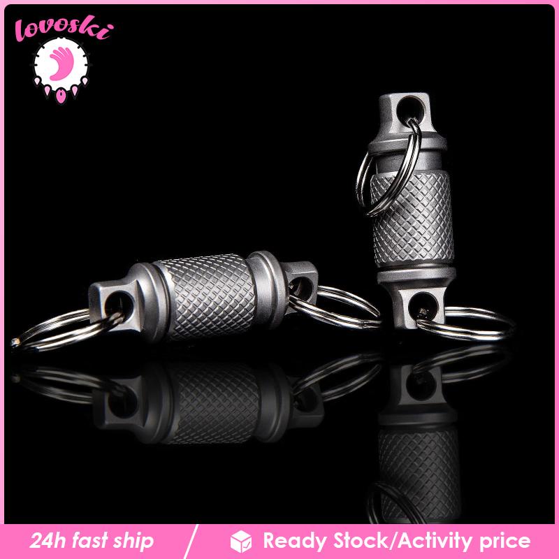 Giá Đỡ Chìa Khóa Đeo Thắt Lưng Bằng Hợp Kim Titan Dành Cho Nam Nữ