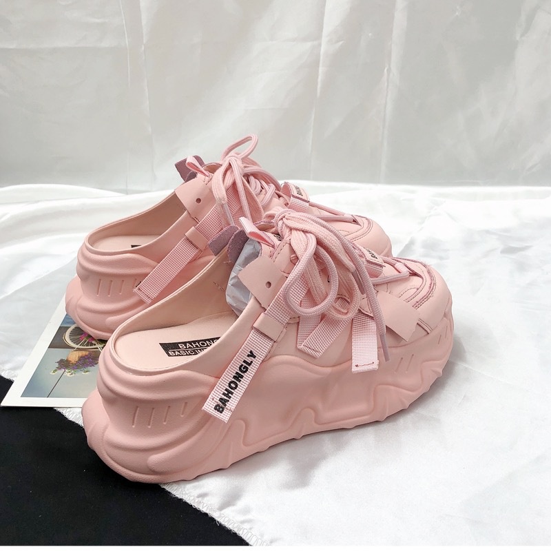 HHH Giày thể thao nữ mix dây thừng Mùa hè Mới 2023 CÓ SẴN chất đẹp ko bong tróc Cho Nữ