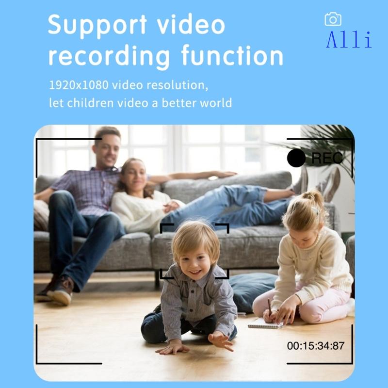 Máy Ảnh Kỹ Thuật Số 2000W Pixels Hoạt Hình Hỗ Trợ Lên Đến 32GB Cho Bé Trai Và Bé Gái