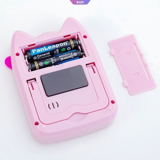 Đồng Hồ Báo Thức Hình Hello Kitty Có Nam Châm Hít Tủ Lạnh Kèm Giá Đỡ Cho Nữ