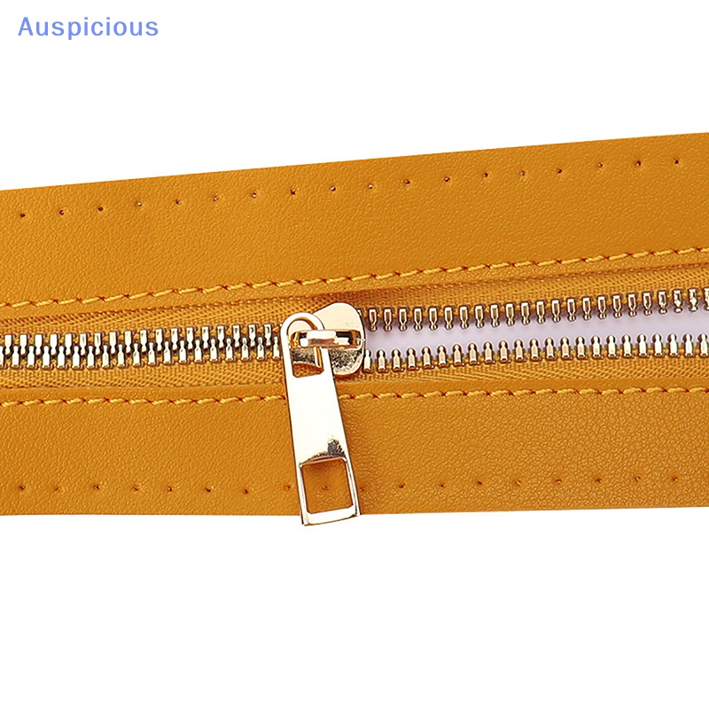 Túi Dệt Khóa Kéo Bằng Da PU Dành Cho May Vá Quần Áo