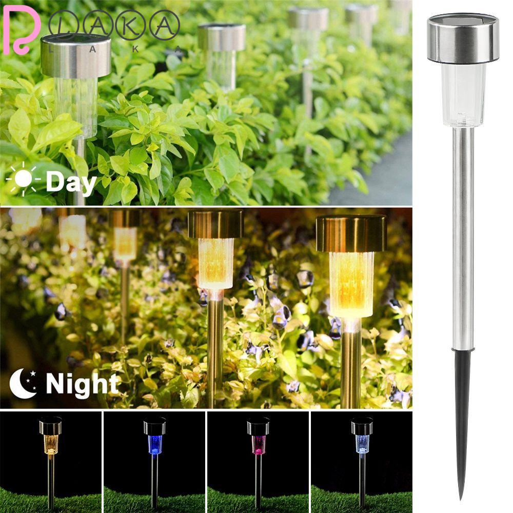 LAKAMIER Set 6 / 12 Đèn LED Ánh Sáng Trắng Ấm Áp Trang Trí Sân Vườn