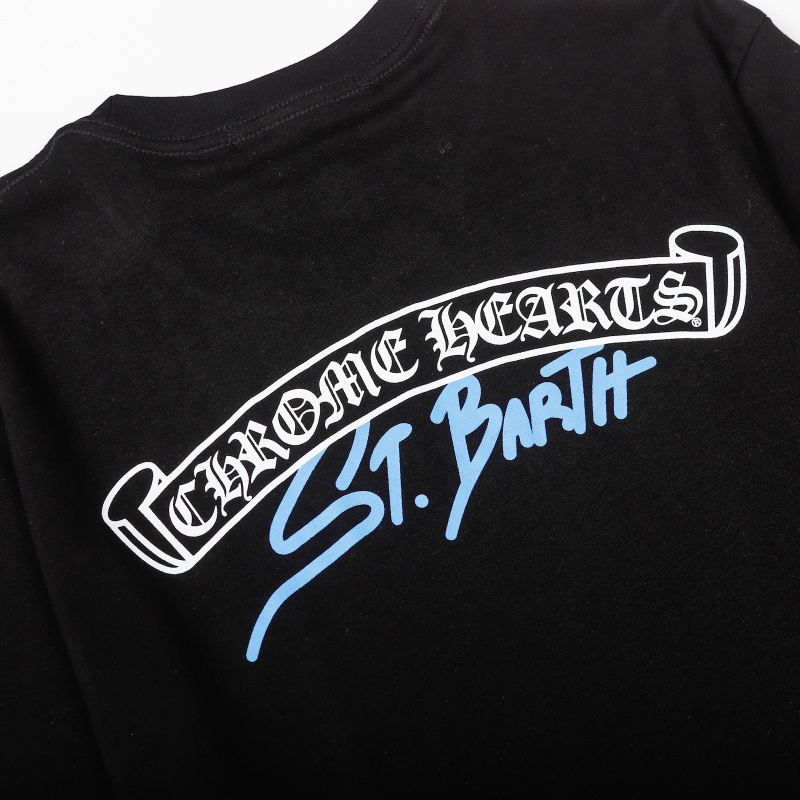 Áo Thun Họa Tiết Chr-Come88-the Thời Trang Chất Lượng Cao Cho Nam Và Nữ Áo Thun Tay Ngắn Dáng Rộng Mềm Mại Thoáng Khí Thoải Mái