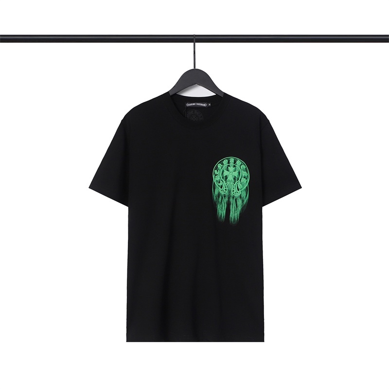 Chr-come88he-ars- Áo Thun Tay Ngắn In Chữ Phantom Thời Trang Mùa Hè Chất Lượng Cao Dành Cho Nam Nữ