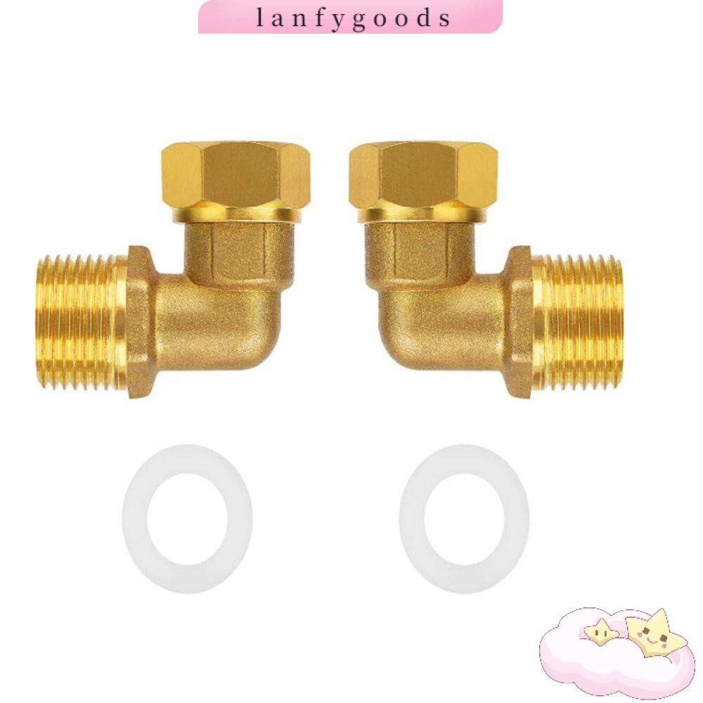 Bộ 2 Đầu Nối Ống Nước 3 / 4 IPS Female Sang 1 / 2 IPS Male Bằng Đồng