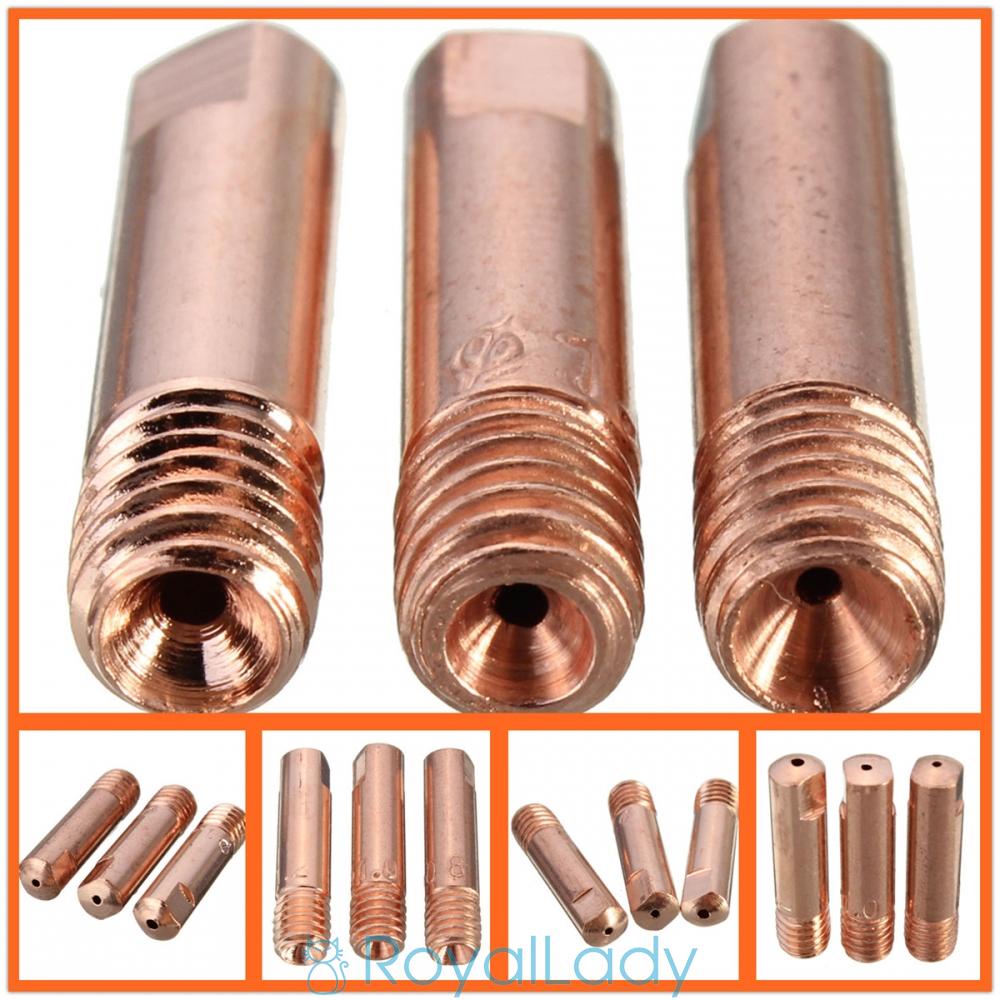 Bộ 10 Giá Đỡ Đầu Đèn Khò Bằng Đồng 0.8 / 1.0 / 1.2mm MB-15AK MIG / MAG M6