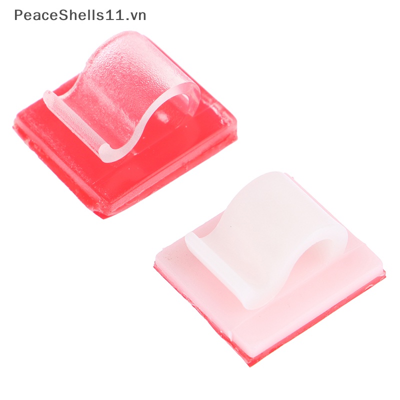 Set 10 Kẹp Giữ Dây Cáp / Tai Nghe / Chuột Tiện Lợi