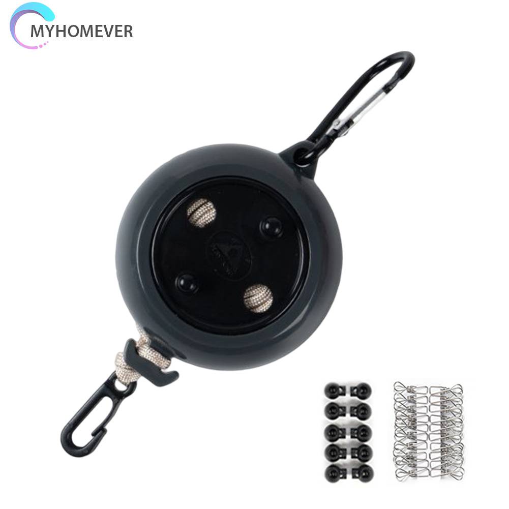 Dây Nối Dài Kèm Kẹp Chống Trượt Bằng Thép Không Gỉ Tiện Dụng Cho Cắm Trại