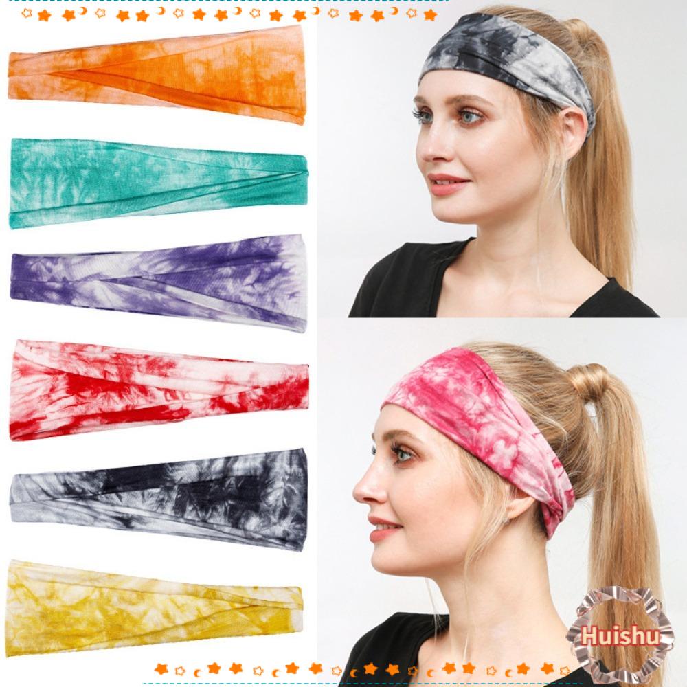 HS Băng Đô Thể Thao Thấm Hút Mồ Hôi In Họa Tiết Thời Trang Cho Nữ