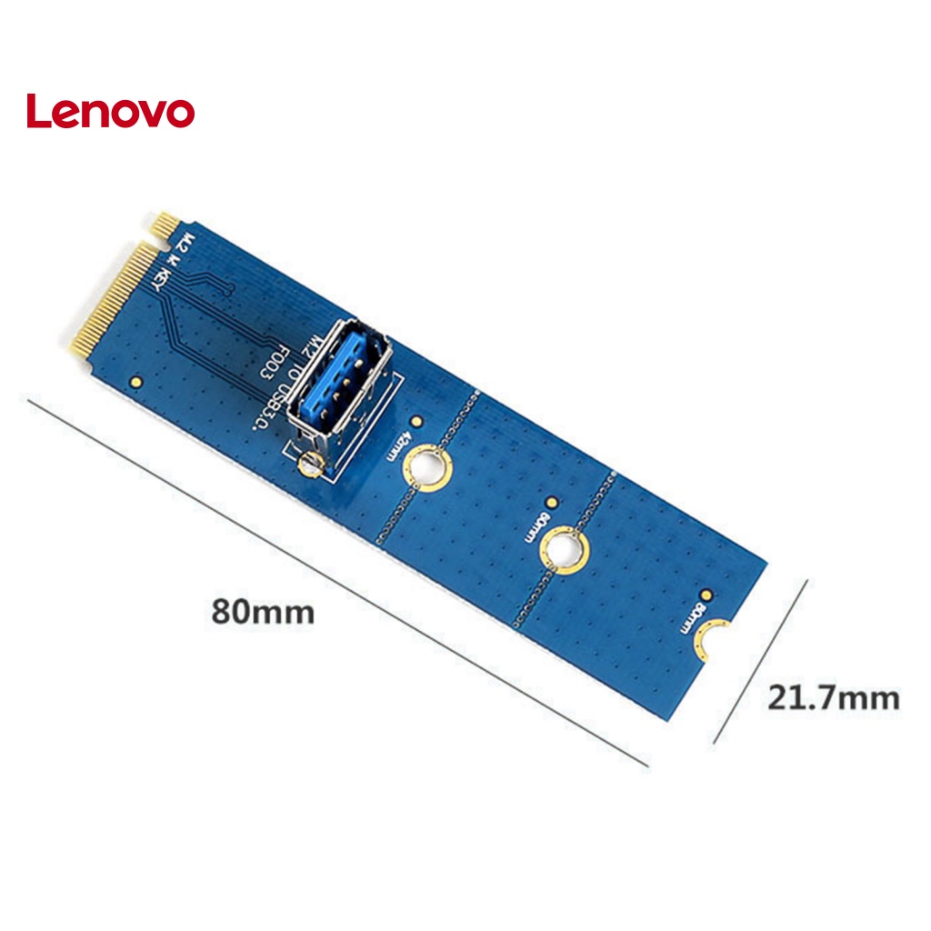 Thẻ Chuyển Đổi USB 3.0 M.2 NGFF Sang PCI-E X4 Chuyên Dụng Cho Mining