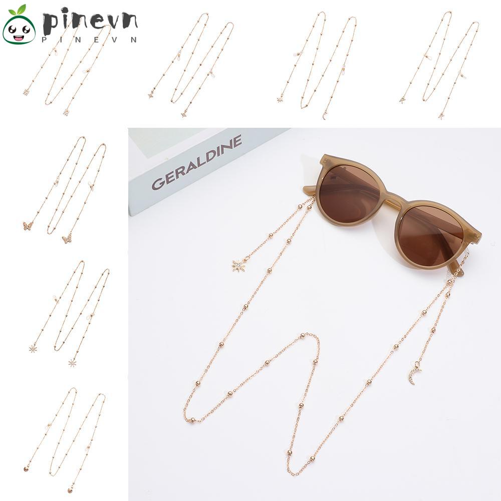 PINEVN Dây Đeo Kính Chống Thất Lạc Bằng Kim Loại Thời Trang