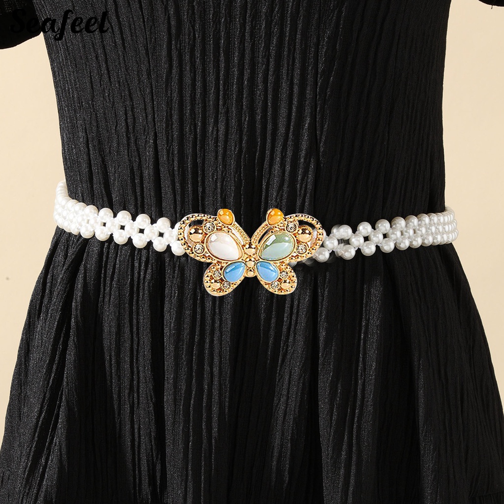 Thắt Lưng Co Giãn Hình Bướm Thanh Lịch Cho Nữ