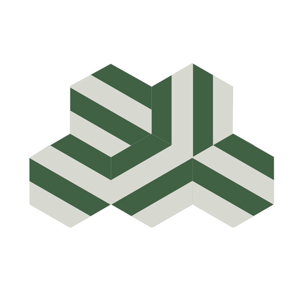 Bộ 5 Miếng Dán Sàn Nhà Họa Tiết Kẻ Sọc / Hình Lục Giác Bằng Xốp Dày Dặn Độc Đáo Trang Trí Nhà Cửa DIY