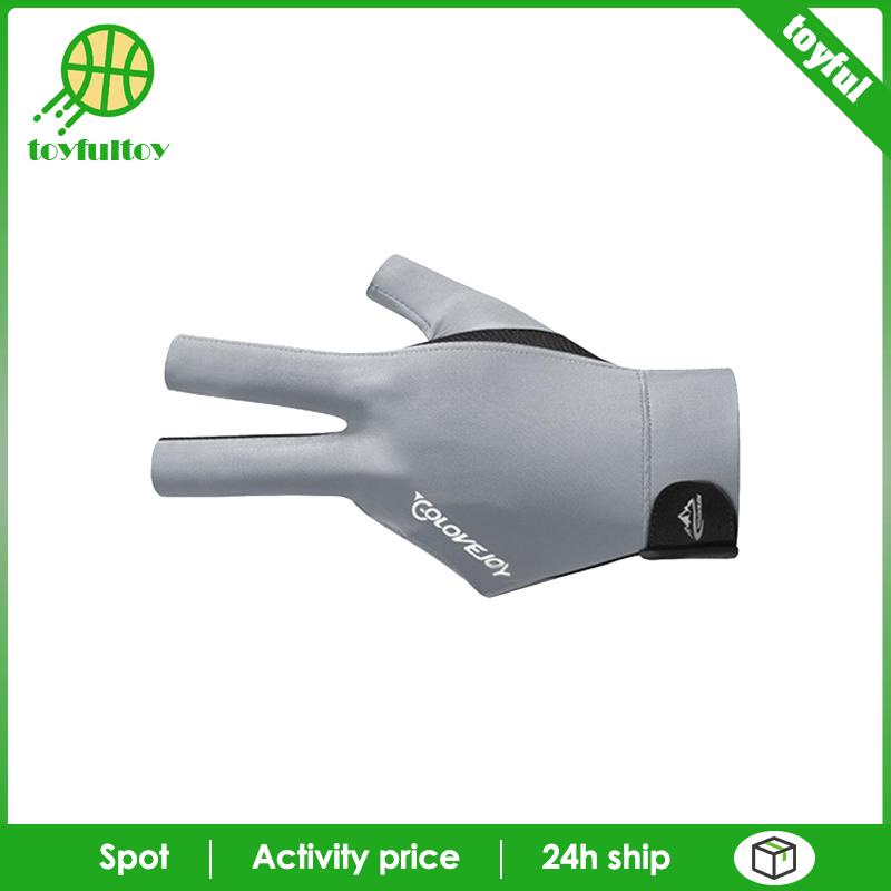 Găng Tay 3 Ngón Chơi Bi Da Chống Trượt Thoáng Khí