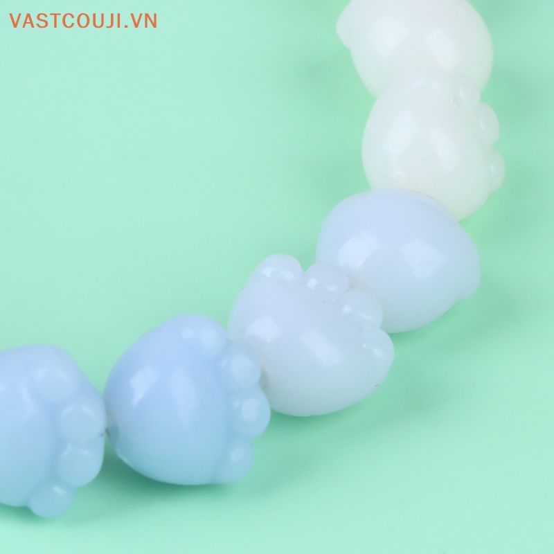 Vòng Đeo Tay Chuỗi Hạt Màu Gradient Mềm Mại Thay Đổi Được Dành Cho Bạn Gái Yêu Thích Bằng Ngón Tay Và Quả Cầu Màu Gradient VN