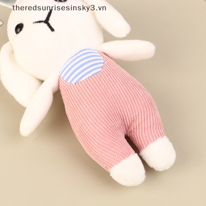 1 Móc Khóa Hình Thỏ Nhồi Bông 14cm Thời Trang